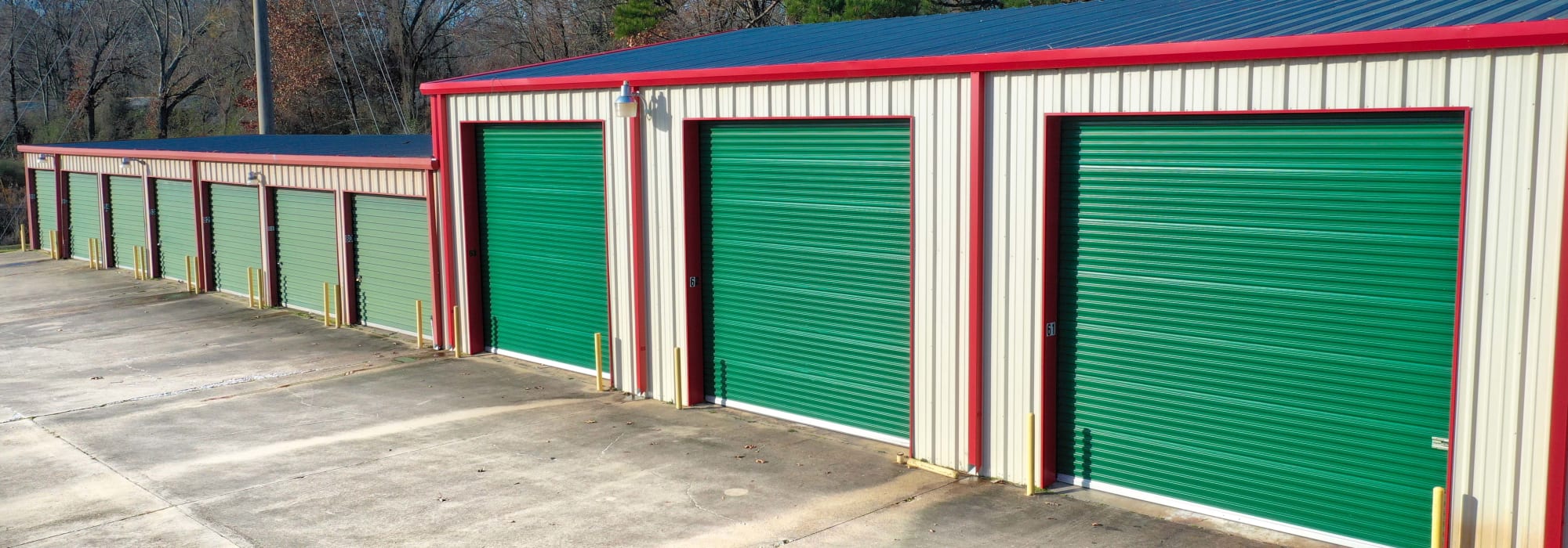 Exterior Units at Lockaway Storage in Texarkana, Texas