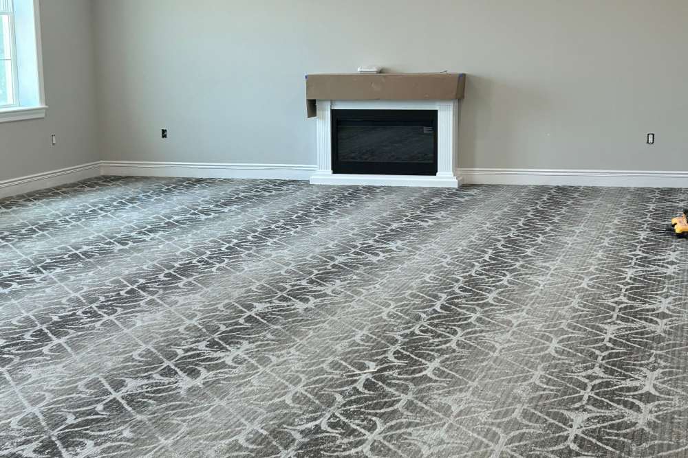 Spacious living room at The Birches at New Hope in New Hope, Pennsylvania