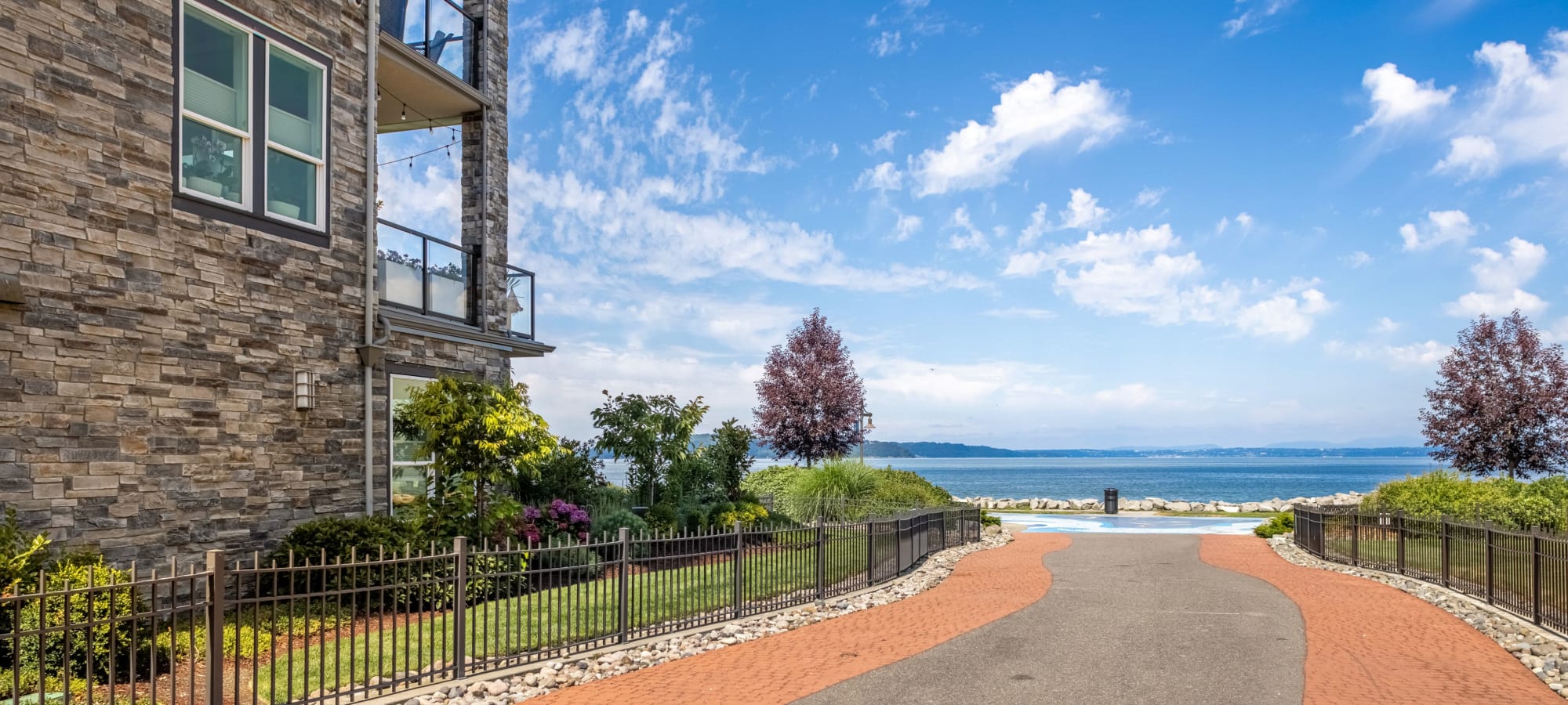Neighborhood near Copperline at Point Ruston in Tacoma, Washington
