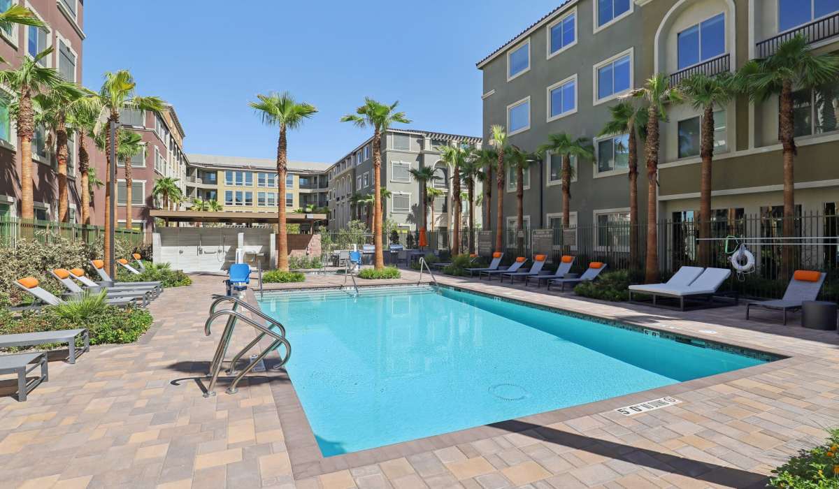 Sparkling Pool at Tempo in Las Vegas, Nevada