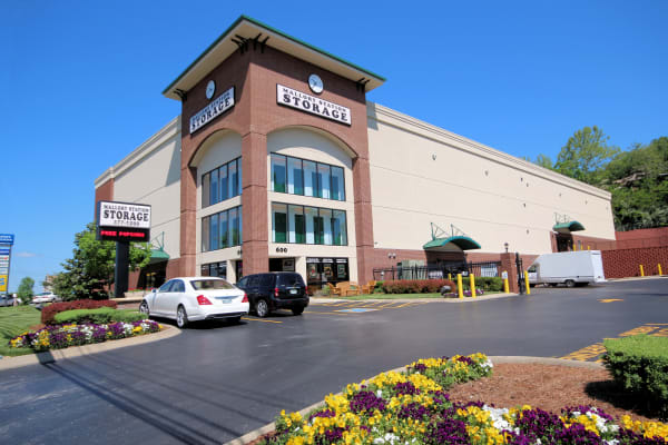 Entrance at Mallory Station Storage in Brentwood, Tennessee