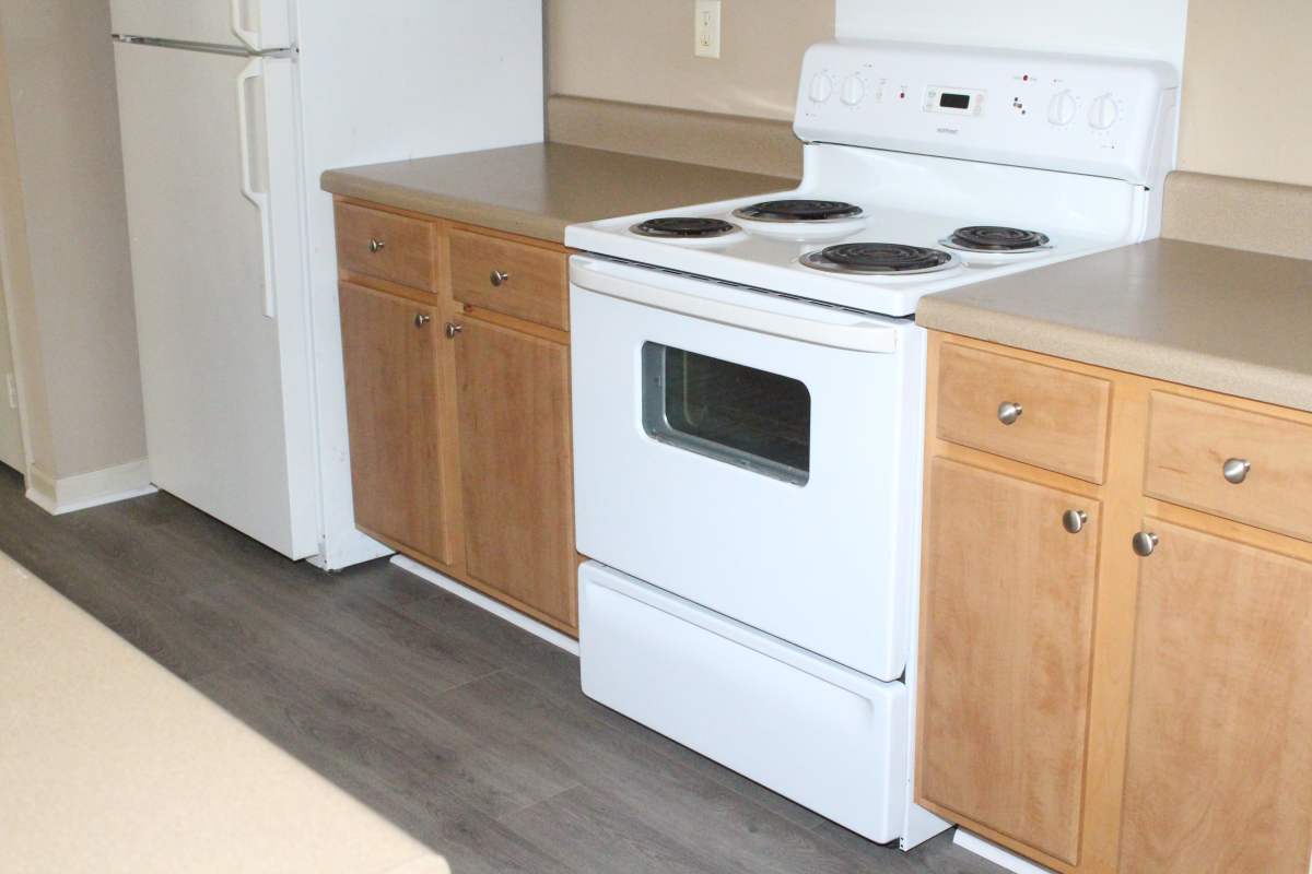 Spacious kitchen with appliances at Lexington Park in Ocean Springs, Mississippi