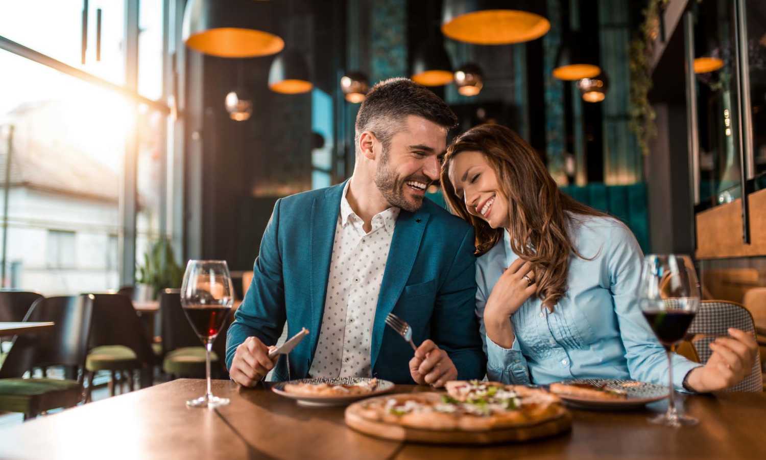 Residents out for a meal near Red Knot at Edinburgh in Chesapeake, Virginia