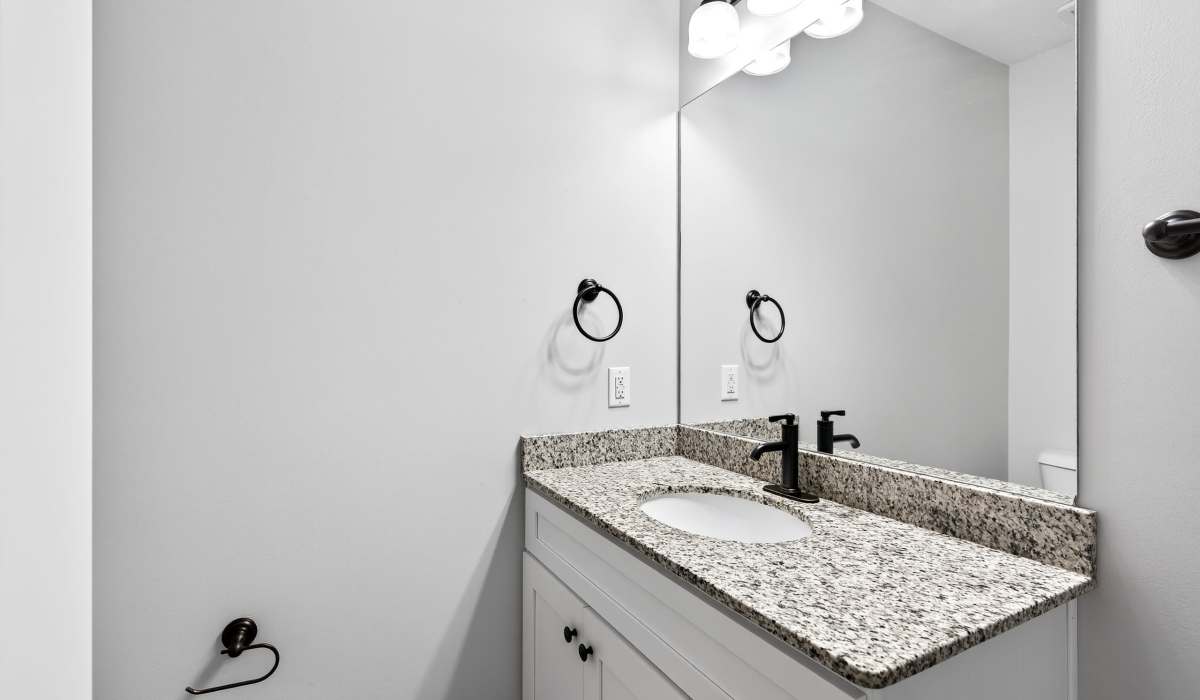 Baright bathroom with vanity at Palomar Woods in Lexington, Kentucky