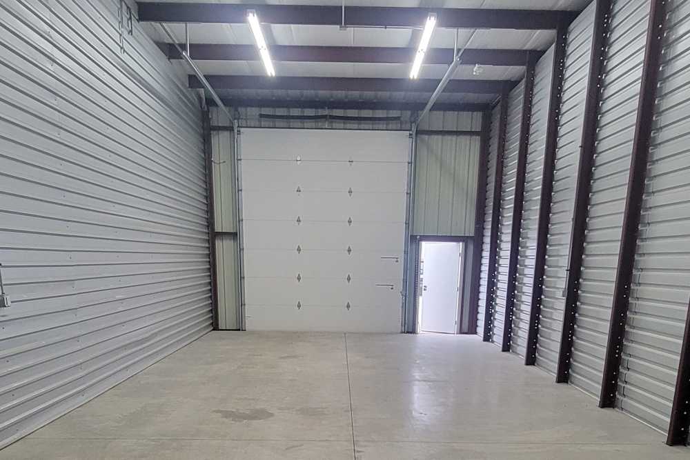 Storage unit at American Self Storage in Raymore Missouri