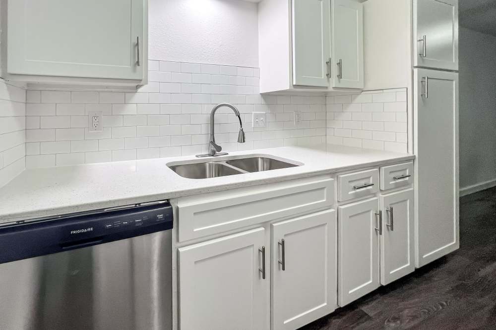 Modern kitchen at Kickingbird & Kickingbird Hills in Edmond,Oklahoma