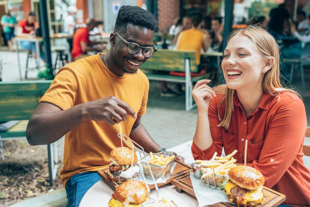Residents out for a delicious meal at a place near Callaway Village Phase II in Fulton, Missouri