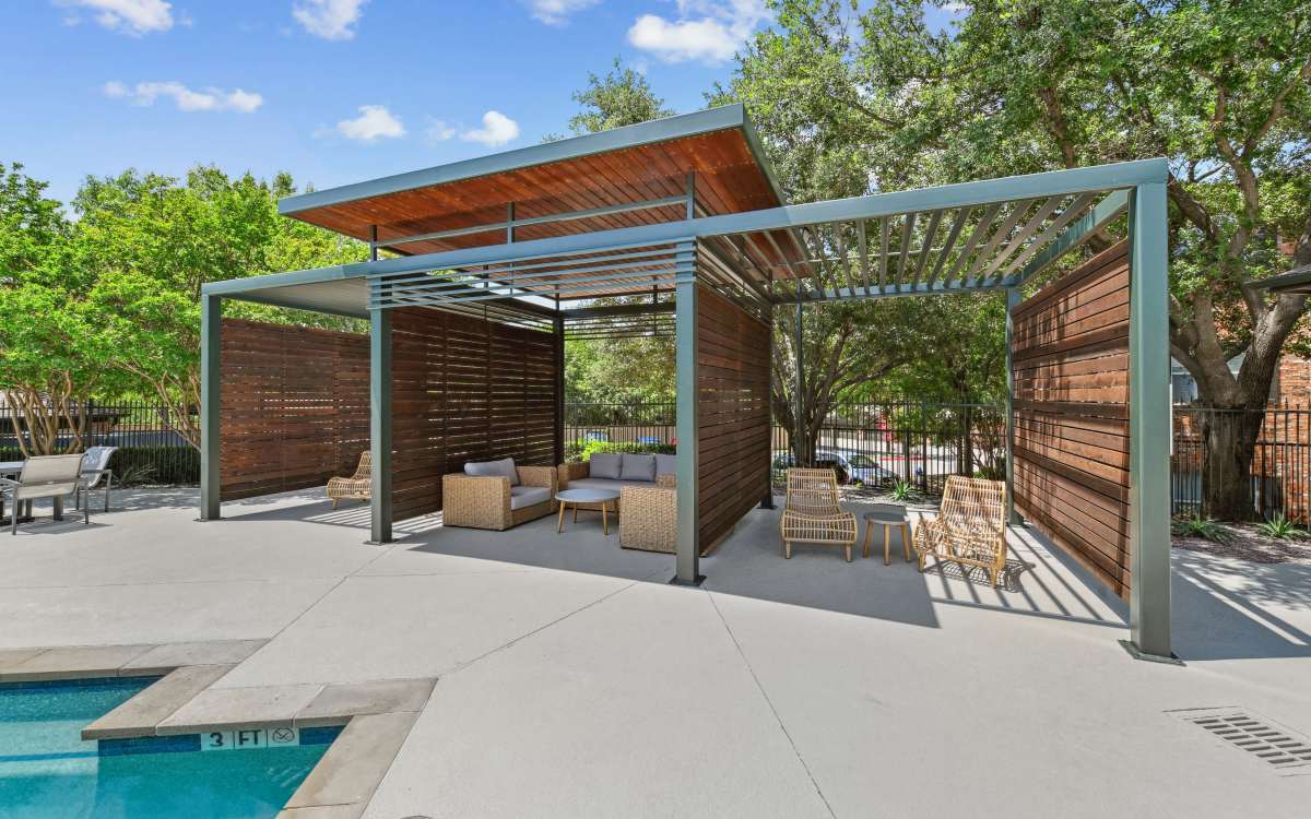 Pool Cabanas Cypress in McKinney, Texas