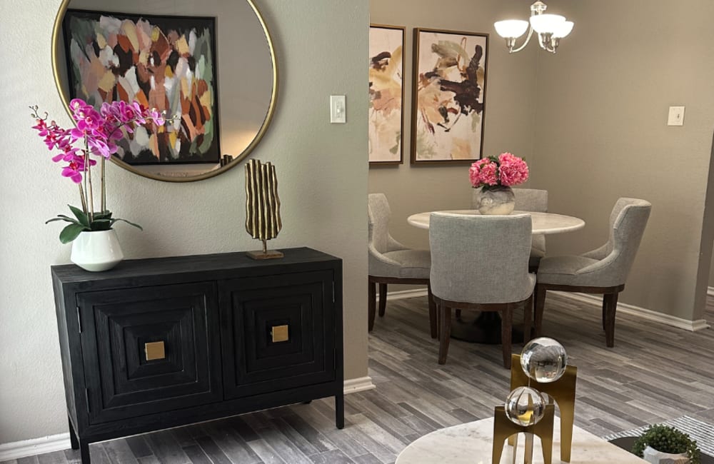 A view showing living and dinning area at Walnut Ridge in Arlington, Texas