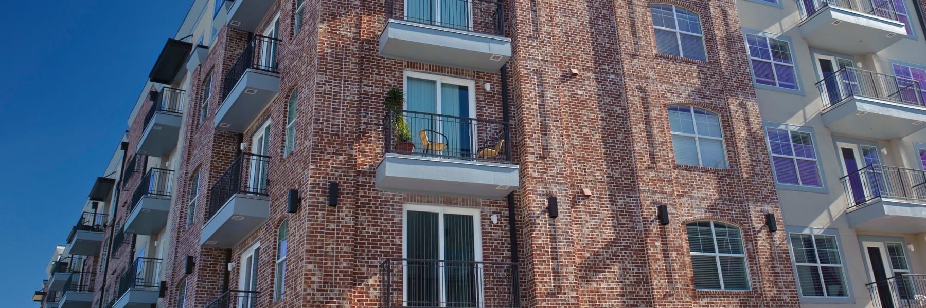 Floor plans at Crescent Club in New Orleans, Louisiana