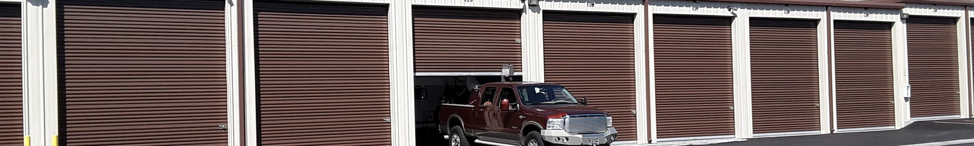 Unit sizes and prices at the self storage facility in Reno