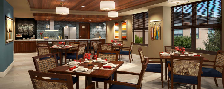 Welcome to The Retreat at Sunny Vista's dining room