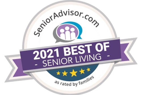 Senior Advisor Award 2021 for Heritage Hill Senior Community