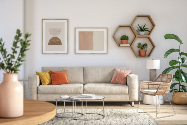 Plenty of space for storage in a model apartment home at Kings Crossing Apartments in Jacksonville, Florida