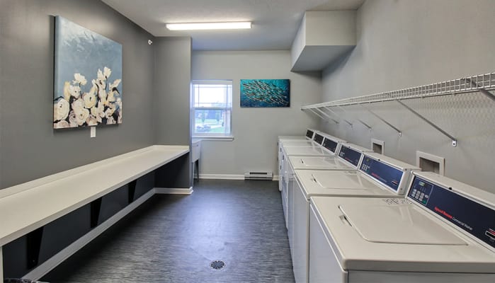 Laundry at Villa Capri Apartments in Rochester, New York