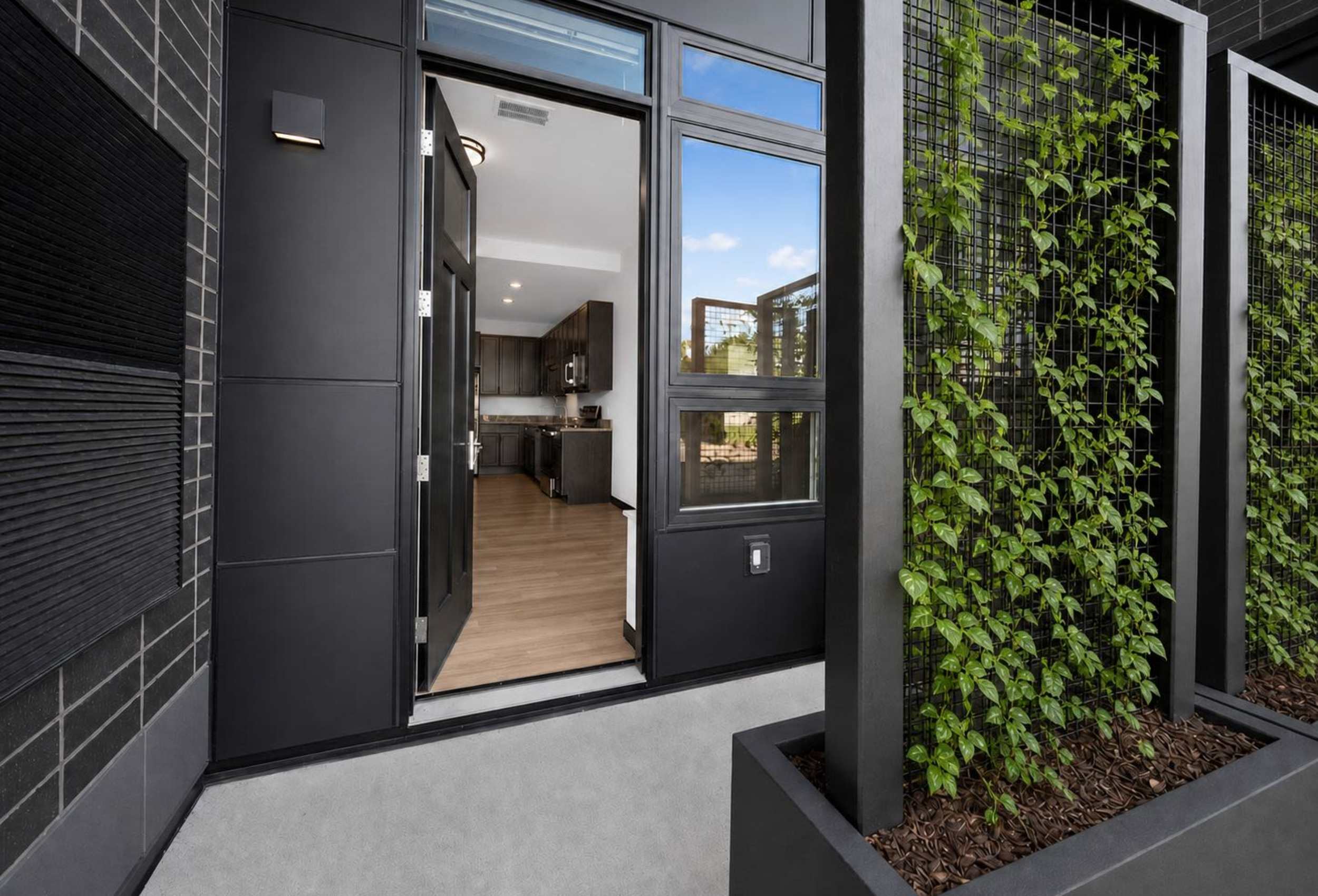 Floorplan A exterior door