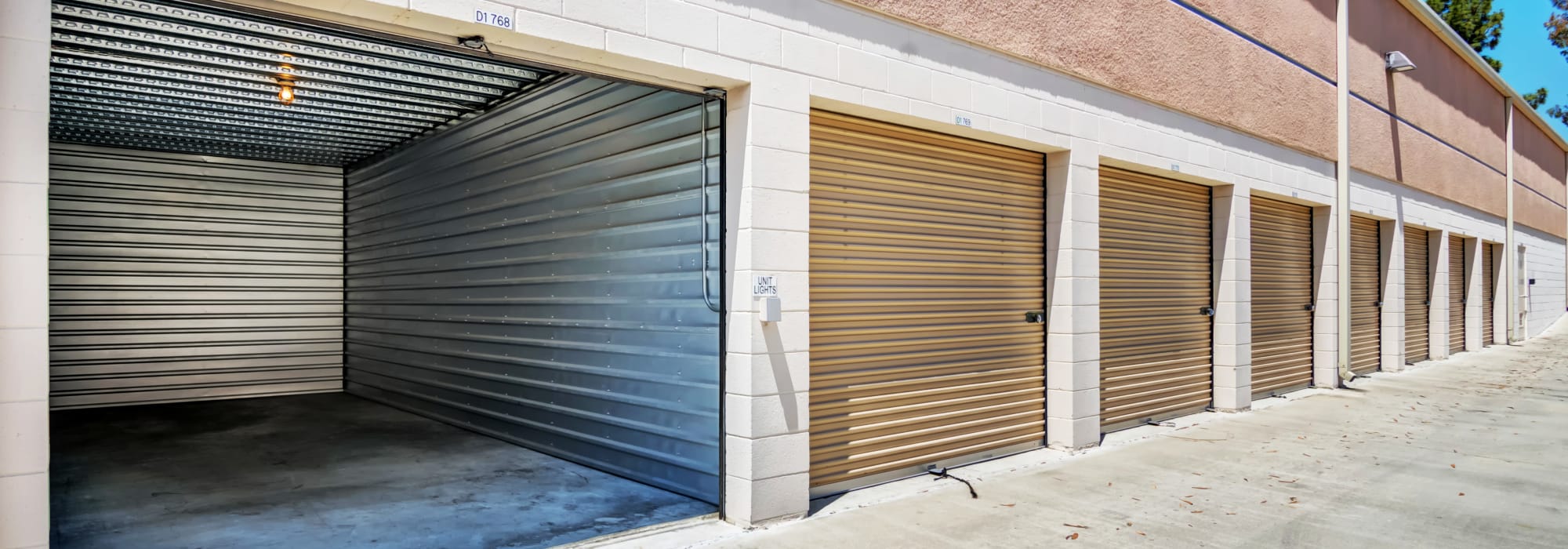 Outdoor units at Smart Self Storage of Eastlake in Chula Vista, California
