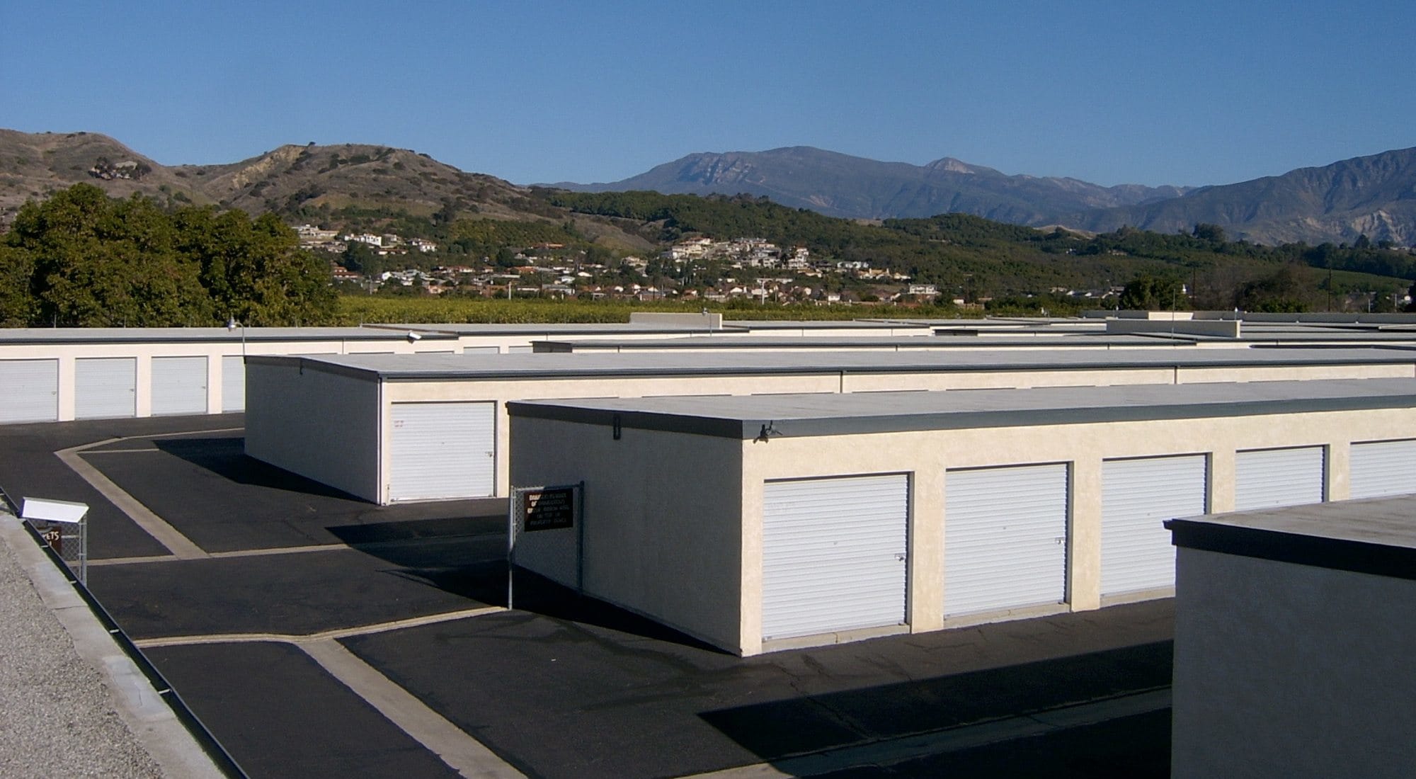 Self Storage at The Santa Paula Storage Place in Santa Paula, California