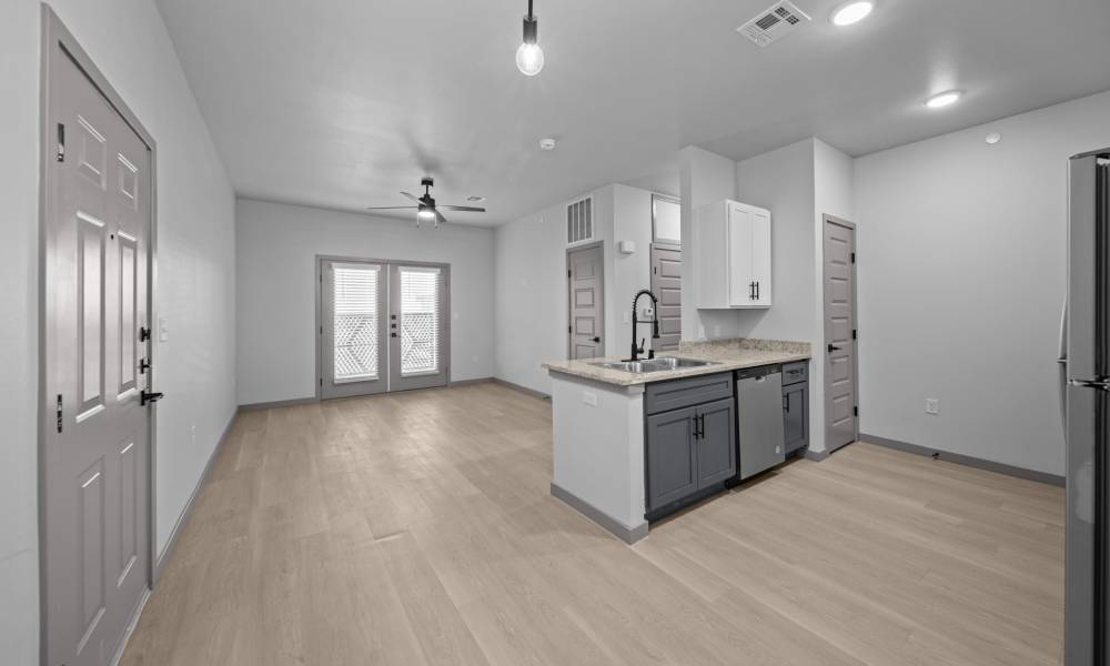 Open kitchen at Retreat at Eastlake in El Paso, Texas