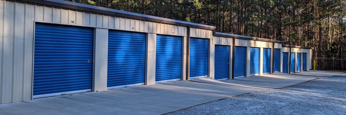 Unit sizes and prices at KO Storage in Monticello, Georgia