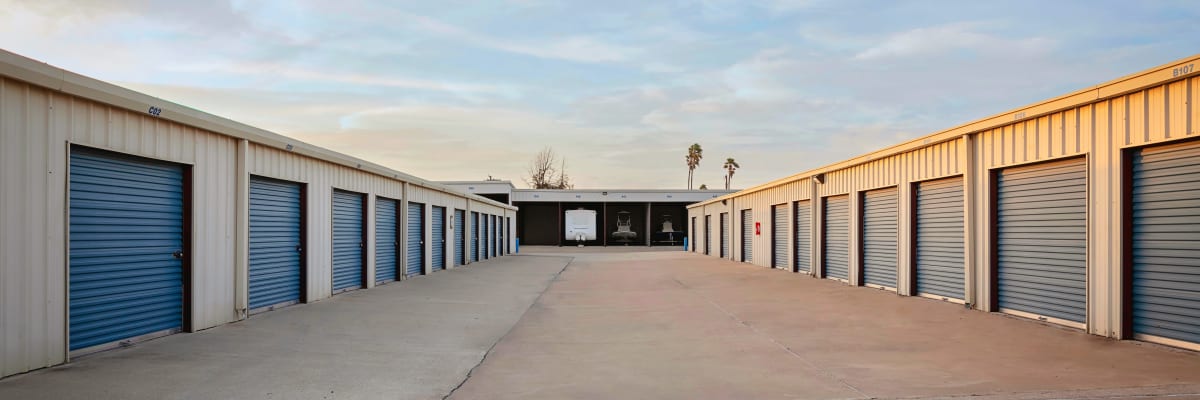 Unit size guide from KO Storage in San Benito, Texas