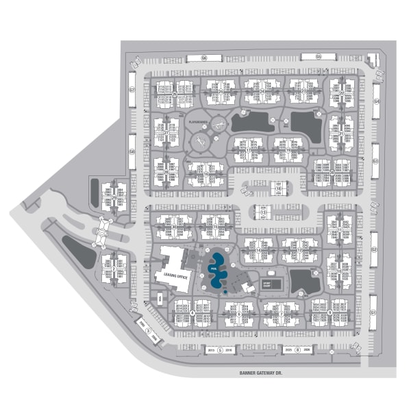 San Piedra site plan