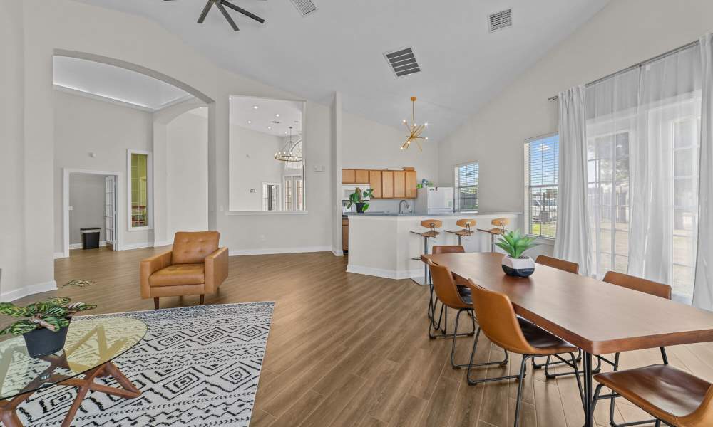 Community lounge at Burkburnett Residences in Burkburnett, Texas