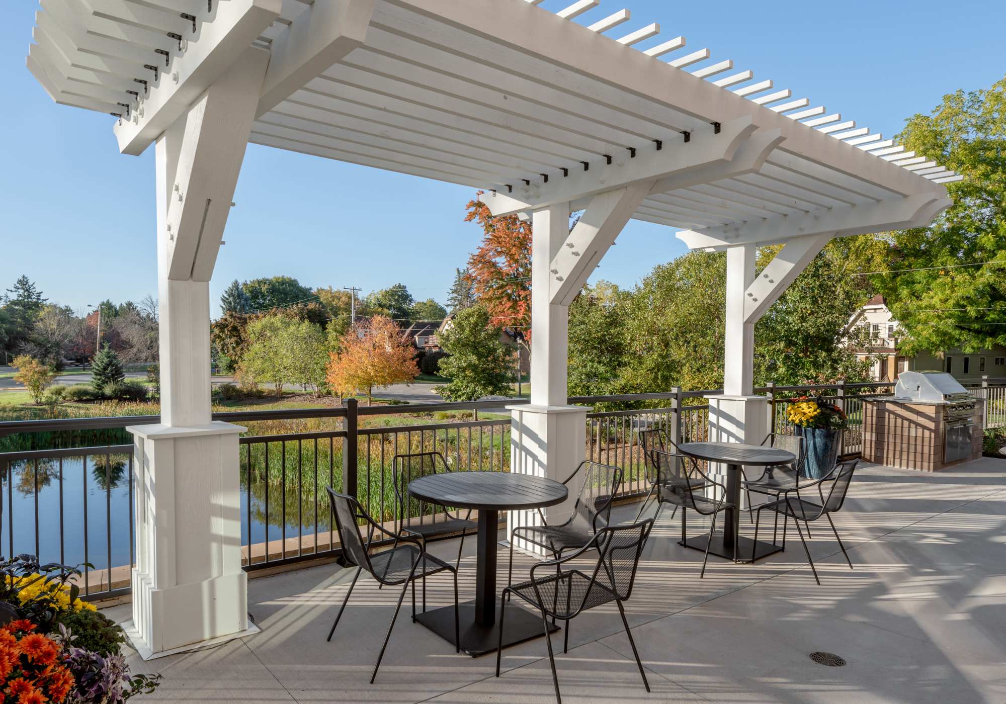 Terrace with view at ((location_name}} in Brown Deer, WI