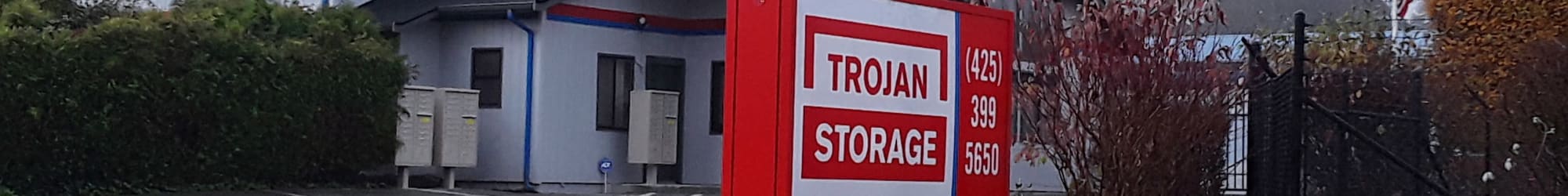 Self storage features at Trojan Storage in Everett, Washington