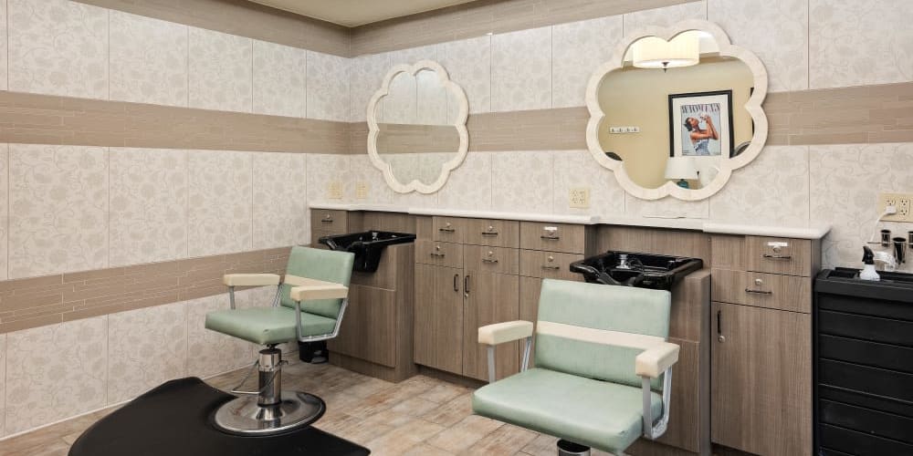 Beauty salon at Anthology of Stonebridge Ranch in McKinney, Texas