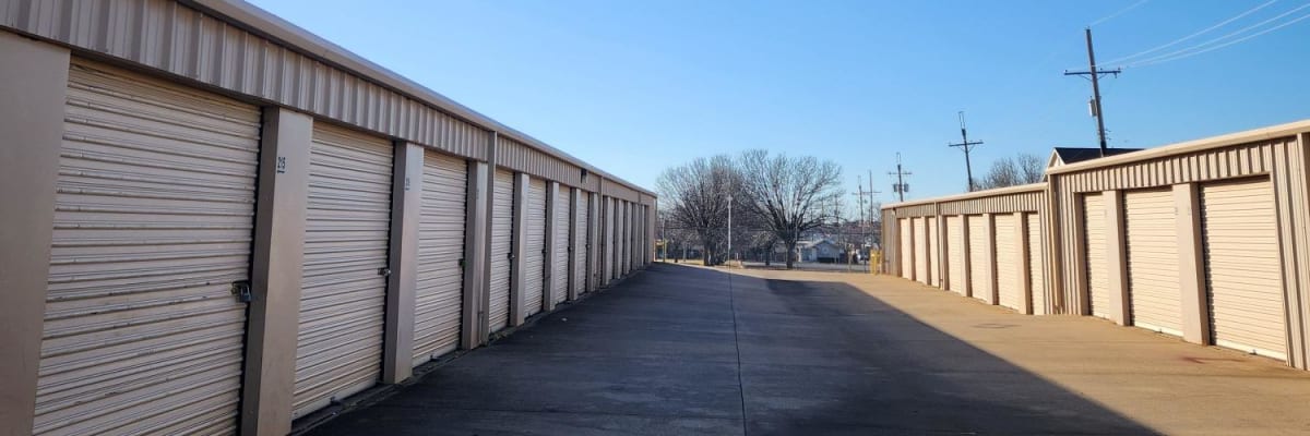 Climate-controlled storage at KO Storage in Lawton, Oklahoma