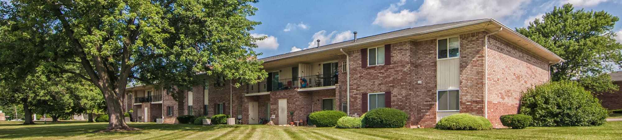 Floor plans at Beech Meadow in Beech Grove, Indiana