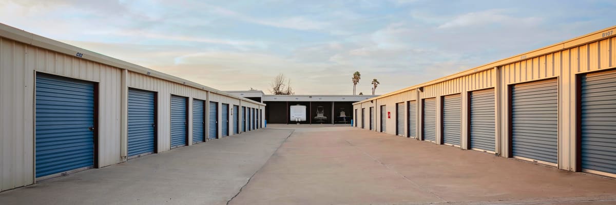 Unit sizes and prices at KO Storage in San Benito, Texas