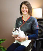 Dr. Sarah Buck at Kitsap Veterinary Hospital in Port Orchard, Washington