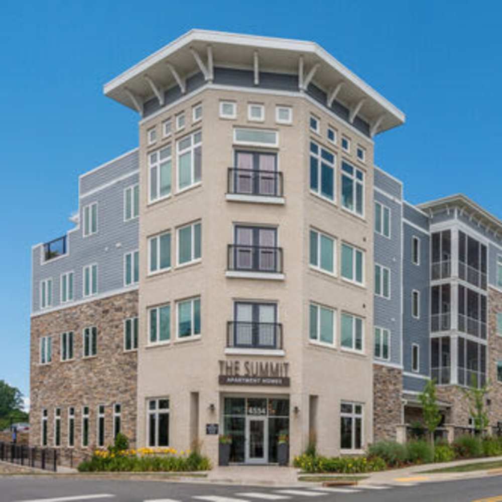 Entrance of an apartment at The Summit At Old Trail in Crozet, Virginia