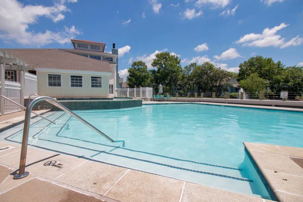 on-site swimming pool at Runaway Bay Apartments in Virginia Beach, Virginia