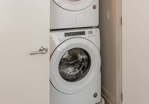 In-home washer & dryer at The Nathaniel in Rochester, New York