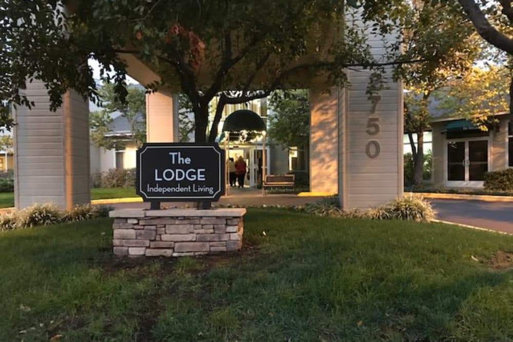 Welcome sign at DELETED - The Terraces in Chico, California