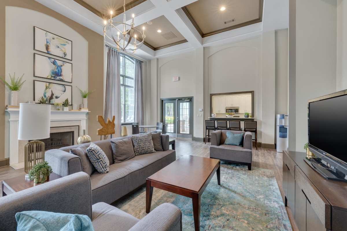 Clubhouse at Weston Reserve Apartments, Morrisville, North Carolina