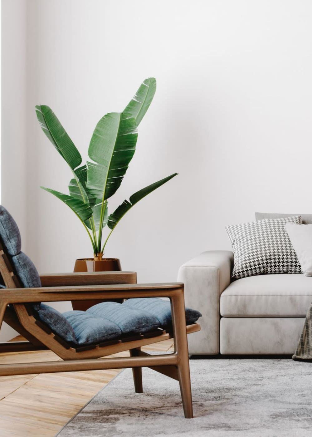 Living room at East Brook Apartments in Montgomery, Alabama