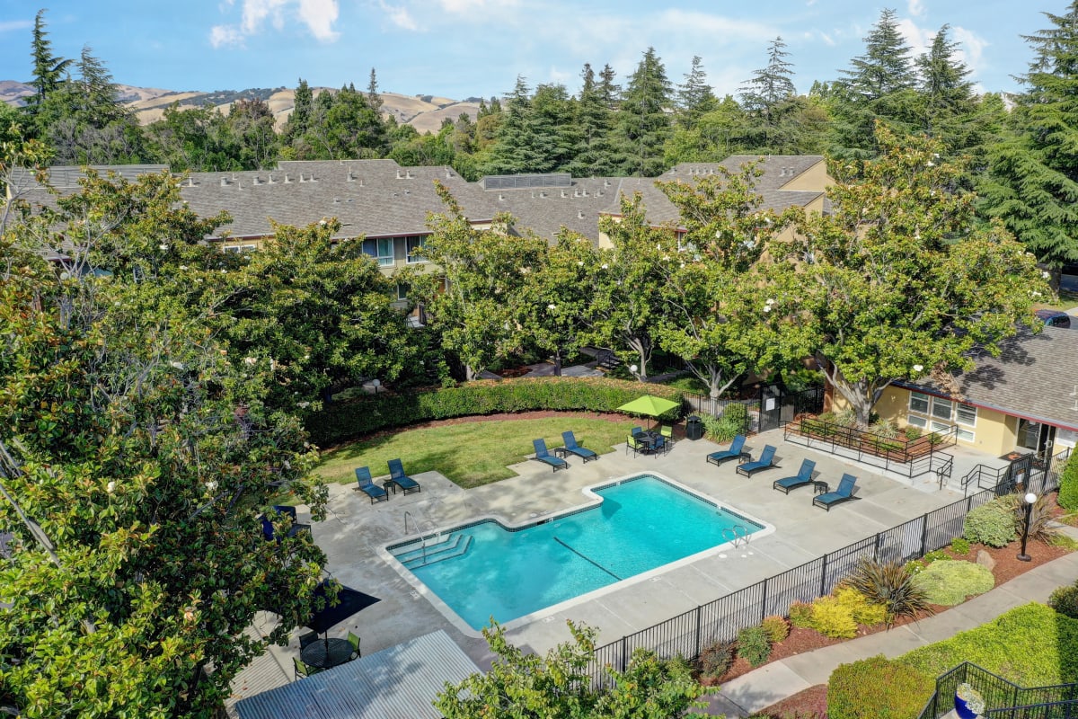 Swimming pool at Rancho Luna Sol, Fremont, California