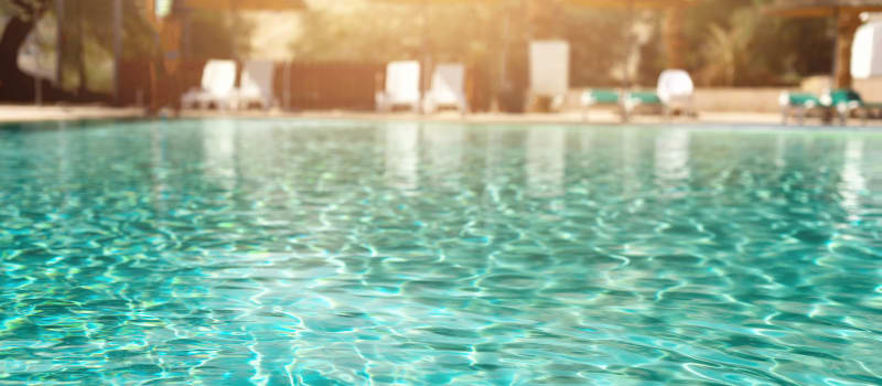 Resort-style swimming pool at The Royal Belmont in Belmont, Massachusetts