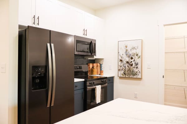 Kitchen at Copper Trail Townhomes in Owasso, Oklahoma