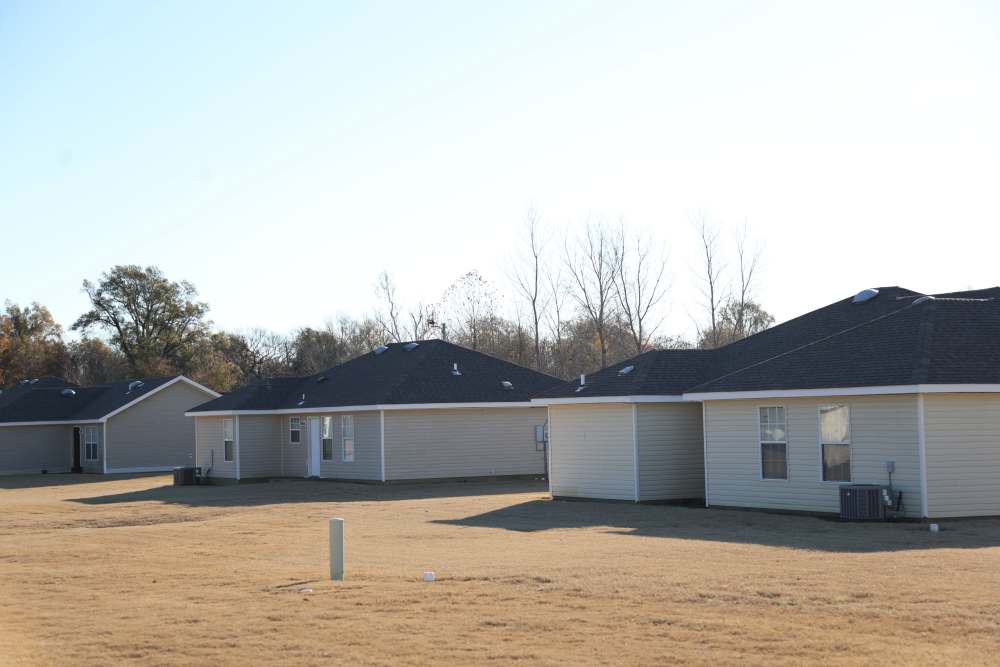 Exterior view of apartment at Arrington Estates of Clarksdale in Clarksdale, Mississippi