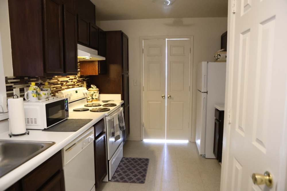 Spacious kitchen at Arrington Estates of Clarksdale in Clarksdale, Mississippi