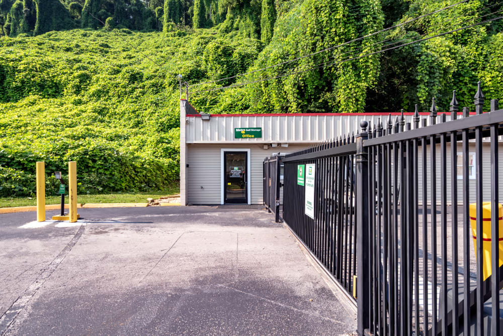 Exterior view of office at Metro Self Storage in Knoxville