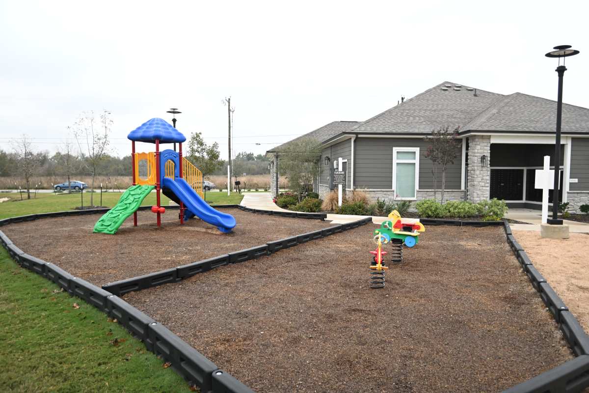 Kids play area at Carver Ridge in Hutto, Texas