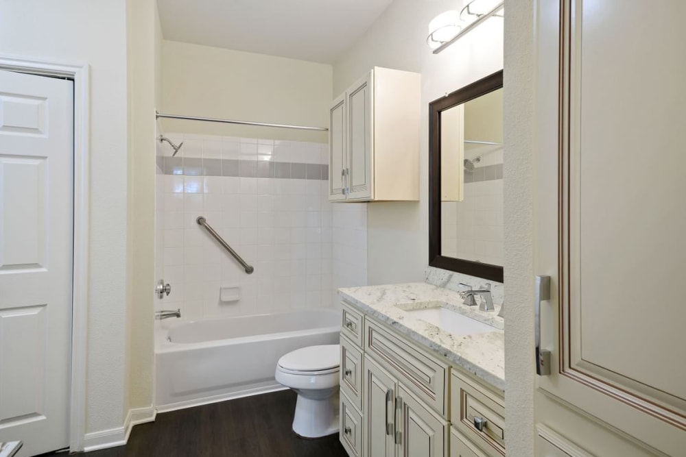 Bathroom at The Spring at Silverton in Fort Worth, Texas