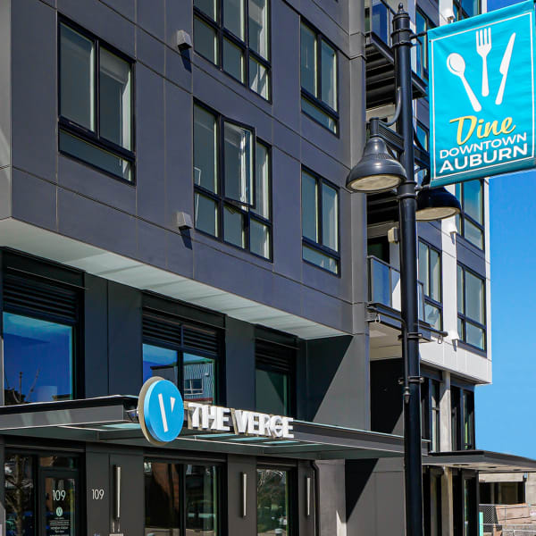 Exterior of The Verge in Auburn, Washington