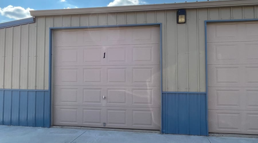 Outdoor security camera at KO Storage in Minot, North Dakota